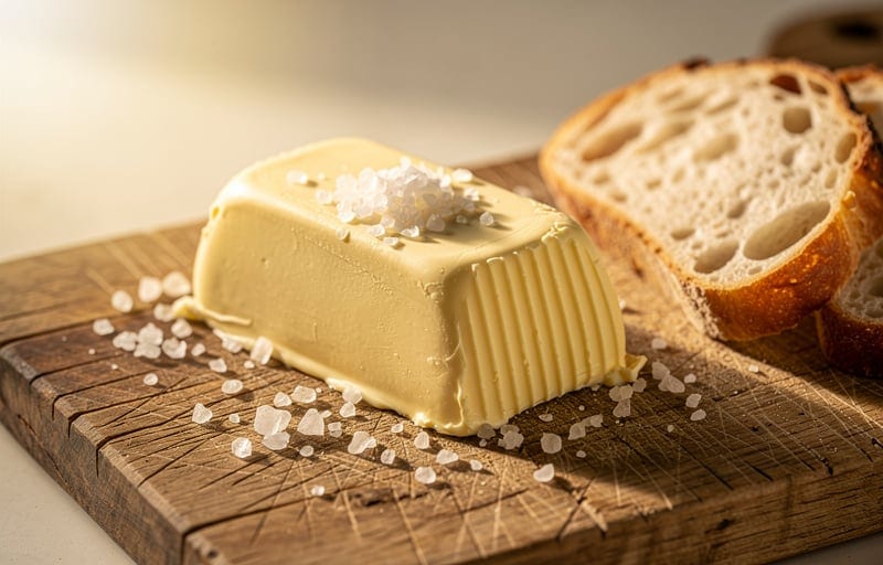 Étapes de fabrication d'un beurre de baratte artisanal