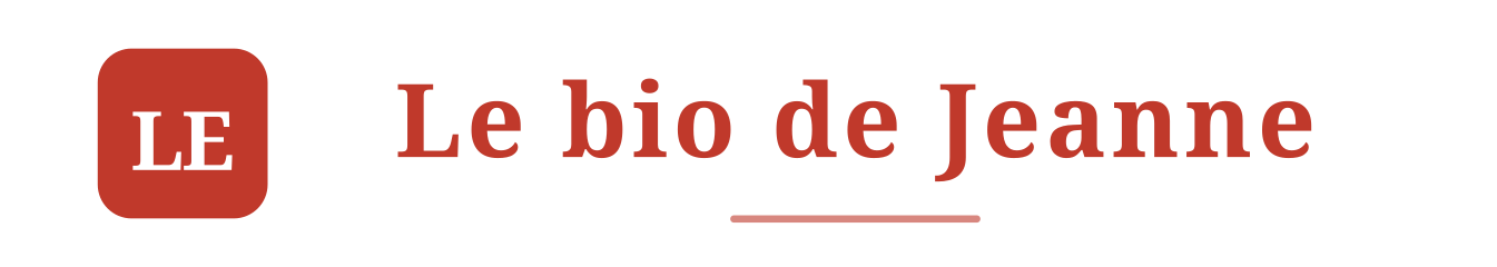 Logo Le bio de Jeanne